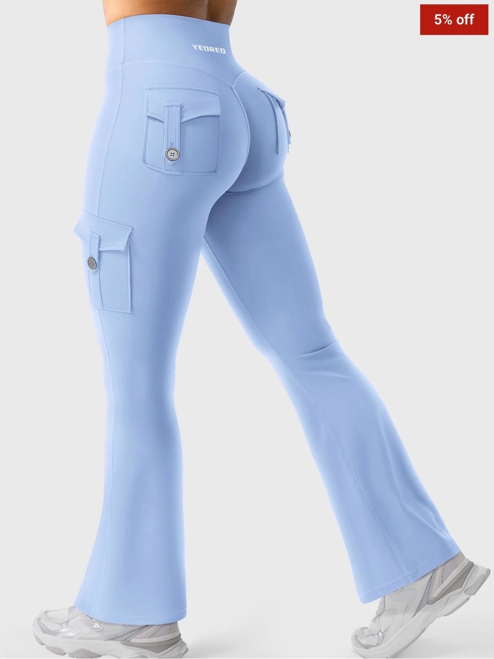 Yeoreo Hedda 28" CoreFlex Flared Leggings
